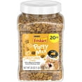 thumbnail image 5 of Purina Friskies Party Mix Cat Treats, Cheezy Craze Crunch, Real Cheese, 20-Ounce Canister (Pack of 2), 5 of 5