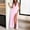 Pink, variant on Womens Elegant Sleeveless Dresses Open Back Slim Lace Up Evening Elegance Club Party Dress Cocktail High Waist