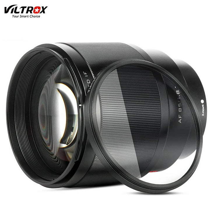 VILTROX 85mm f/1.8 F1.8 Fuji x Mount Mark II Lens AF Auto Lens Portrait  Fixed Focus Lens for Fujifilm Fuji X Mount Camera X-T3 X-T2 X-T30 X-T20  X-T10