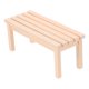 thumbnail image 1 of Banco de madera en miniatura, modelo decorativo, mueble en miniatura para casa de muñecas, 1 of 8