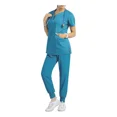 thumbnail image 1 of Esteticista Uniforme De Dama Quirurgico Mujer Pijama Jogger, 1 of 8