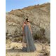 thumbnail image 4 of Txlixc Vestido de mujer con tirantes largos y flores 3D sin mangas Txlixc  moda, 4 of 4