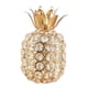 thumbnail image 2 of Estatua de fruta, vívida, decorativa, figura, diseño moderno, fruta coleccionable Piña Dorada, 2 of 9