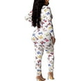 thumbnail image 3 of Pyjama une Pièce pour Femmes à Manches Longues, Tenue de Nuit, Combinaison, 3 of 5