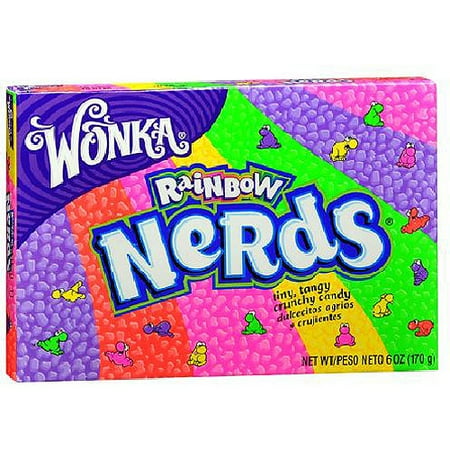 ***Discontinued by CW***Wonka Nerds Rainbow Theatre Box 6 oz