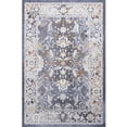 thumbnail image 2 of Non-Shedding Stain Resistant 8X10 Blue Area Rug - Suitable for High-Traffic Areas and Nursery, 2 of 3