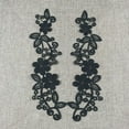 thumbnail image 2 of Apliques De Encaje Negro Sunnimix Apliques De Encaje Floral, 2 of 8