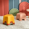 thumbnail image 1 of Stackable Star Shaped Stool Stools Bench for Living Study Room Bathroom Chairs Plastic Low Seat Coffee Table Small Bench S/Pink, 1 of 9