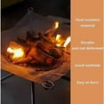 thumbnail image 3 of Large, Portable Outdoor Fire Pit with Foldable Stainless Steel Mesh Table, 3 of 5