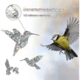 thumbnail image 4 of Pegatina de pájaro Colisión de pájaros Pegatinas de ventana anticolisión Protección de puerta de vidrio Silueta Etiqueta de ventana anticolisión para evitar personas y pájaros 24 piezas, 4 of 6