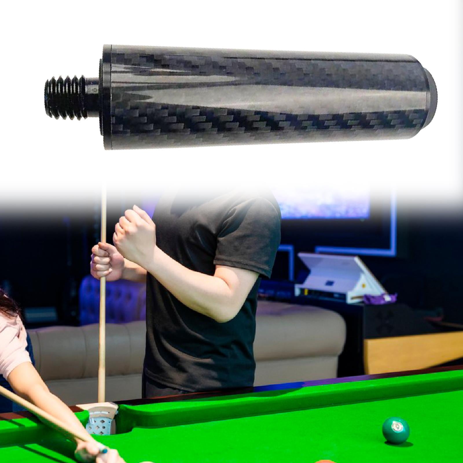 funtasica Pool Cue Extender Billiard Snookers Cue Extension Accessories Compact Billiards Cue Extension Cue Lengthener for Adults Women D