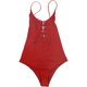 thumbnail image 1 of Tavik Womens Monahan One Piece Monokini Traje de baño, Rojo, Grande Tavik Monokini, 1 of 2