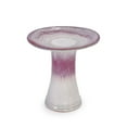 thumbnail image 3 of Ceramic Birdbath for Outdoor, Rose Ombre Glaze Bird Bath for Patio, Garden, Lawn Decor, 3 of 9