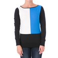 thumbnail image 3 of Ralph Lauren Women's Color-Blocked Long-Sleeve Pullover Sweater-BBP-L, 3 of 5