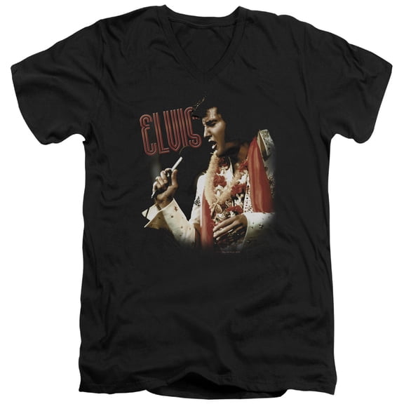 Elvis Presley - Soulful - Slim Fit V Neck Shirt - XX-Large