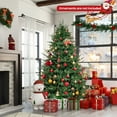 thumbnail image 3 of Patiojoy 6FT Artificial Christmas Tree Pre-lit Xmas Tree with 280 Warm White LED Lights 8 Lighting Modes 788 PE & PVC Branch Tips, 3 of 10