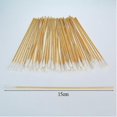 thumbnail image 2 of Cotton Swabs, 6 Inch Clean Sterile Stick With Wooden Handle For Wound Cleaning, Clean Makeup, Remove Residue (500pcs), 2 of 5