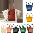 thumbnail image 4 of AOOOWER DIY Knitting Crochet Handbag Sewing Accessories PU Bottoms Handles for Handbags, 4 of 20