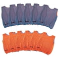 thumbnail image 1 of Cannon Sports Reversible Scrimmage Vests with Elastic Bottom Pack of 12 (Blue/Orange, Extra Large), 1 of 3