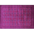 thumbnail image 1 of Ahgly Company Indoor Rectangle Oriental Purple Industrial Area Rugs, 8' x 10', 1 of 4
