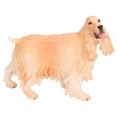 thumbnail image 1 of Cocker Spaniel Model, Versatile Cocker Spaniel Figurines Educational  For Interior Decoration PL127-1543 Yellow, 1 of 8