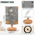 thumbnail image 2 of Yayeee Table Lamp for Bedroom Nightstand LED Portable Bedside Warm Light, Gray Halloween Dancing, 2 of 7