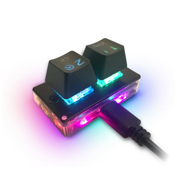 Motospeed K2 OSU Hot Swap Gaming Keyboards USB Wired RGB Mechanical Keypad with 2 Fully Programmable Keys Brown Switches