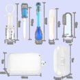 thumbnail image 3 of Jeringa para bebé, cuentagotas, alimentador de medicamentos, cuchara sensible a la temperatura de silicona, Clip para moco, cepillo de dientes para bebé, 3 of 4