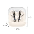 thumbnail image 3 of Hwkond Wireless Earbuds Bluetooth 5.3 Wireless Earbuds With Wireless Charging Case High Stereo Headphones In Ear Built In Mic Headset Premium Sound With Bass For Sport on Clearance, 3 of 9