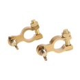 thumbnail image 2 of Conector de terminal de batería de coche, abrazaderas de terminal positivo y negativo, 1 par, cobre de liberación rápida premium, accesorio práctico, 2 of 8