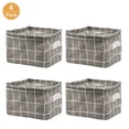 thumbnail image 1 of 4 unidades de compartimentos de cesta de almacenamiento plegable, bolsa organizadora de lona LYD Bolsas de almacenamiento, cestas, cajas, cajas, 1 of 9