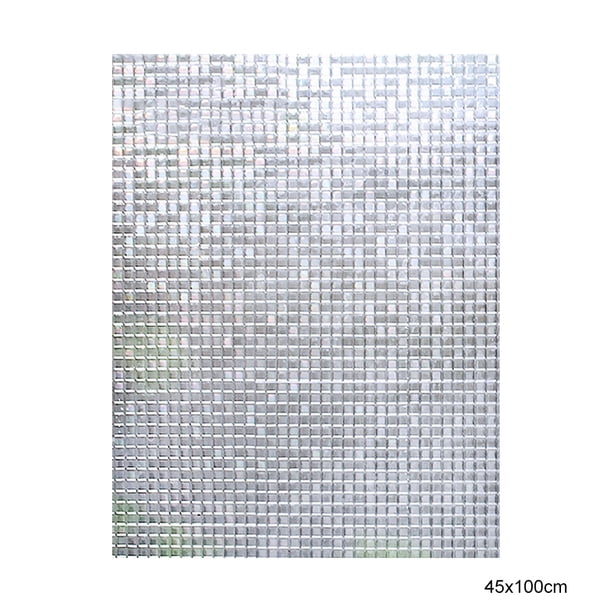 Película de vidrio para ventana, oficina en casa, privacidad, adhesivo estático esmerilado 3D, película decorativa de PVC de vidrio Eigraketly HA5865-01