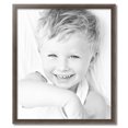 thumbnail image 2 of ArtToFrames 29" x 34" Muted Silver Picture Frame, 29x34 inch Silver Wood Poster Frame (WOM-4626),  Pack, 2 of 8