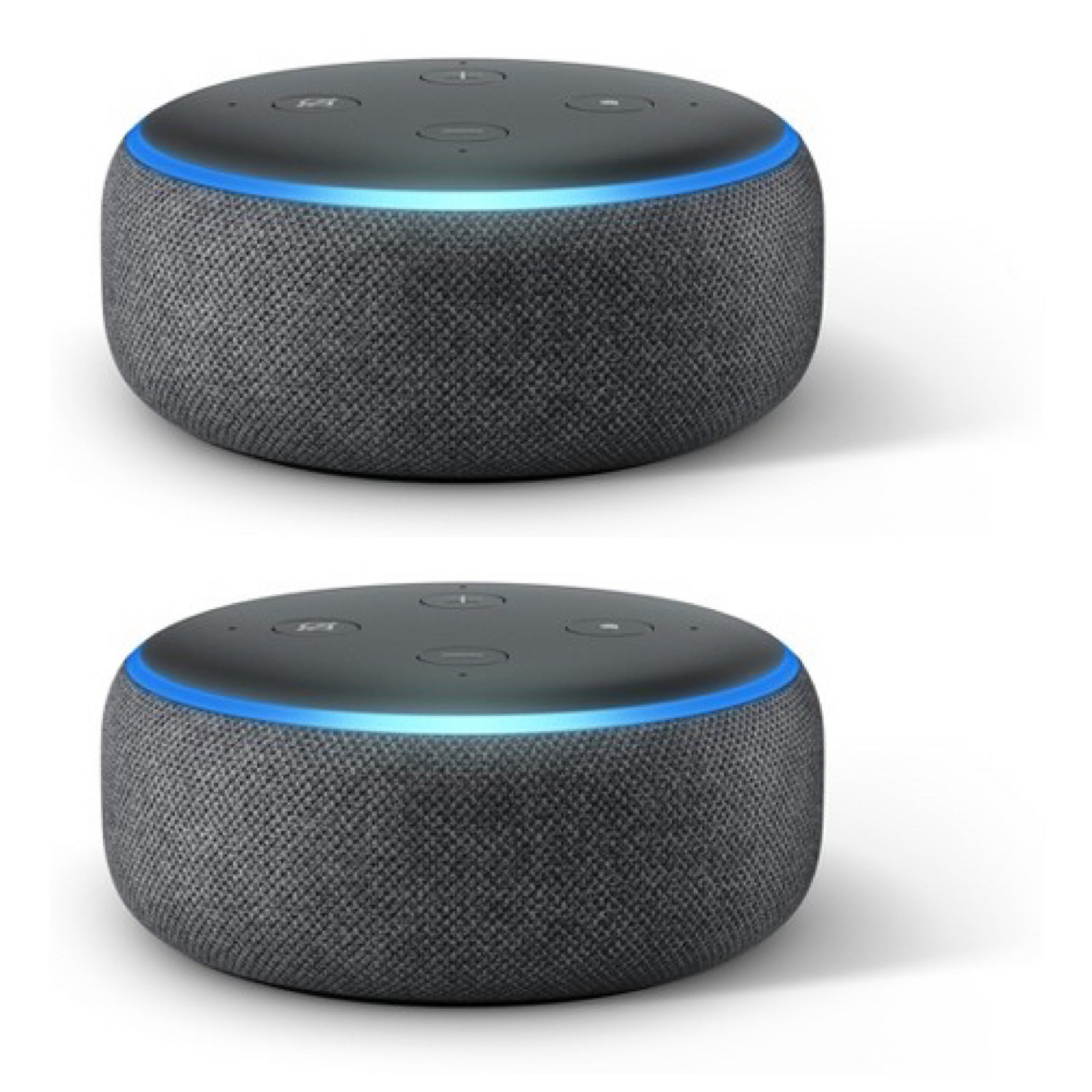Echo_Dot Generation 2-Pack Smart With Alexa, Charcoal Black -