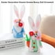 thumbnail image 4 of Cateissary Muñeca sin rostro de Pascua, fiesta temática de animales, decoración de vacaciones, sofá de interior, adorno de mesa, sala de Kits de decoración para fiestas Verde, 4 of 6