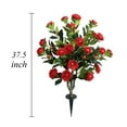 thumbnail image 2 of 36“ Artificial Camellia Tree Plant(set Of 2) for Outdoor/Indoor Home Decor, 2 of 5