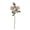 Pink, variant on Tepsmf Rose Simulation Flower, 20.5 IN Long Stem Realistic 3-Head Vintage Burnt Edge Rose, Fake Floral Arrangement Ornament for Photography Prop