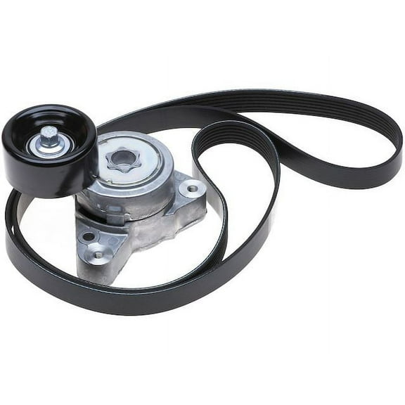 Serpentine Belt Drive Component Kit - Compatible with 2007 - 2009 Honda CR-V 2.4L 4-Cylinder GAS 2008