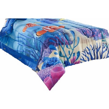 Disney Pixar Finding Dory Reversible Full Queen Comforter