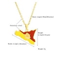 thumbnail image 4 of Transemion Gift Idea Pendant Necklace Unique Suitable For All Ages Gold Statement Steel color 1Set, 4 of 6