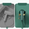 thumbnail image 5 of Wall Mount Hair Dryer Holder Universal Multifunction Large Capacity Blackish Green, 5 of 5
