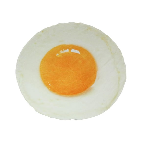 Manta de huevo de comida Sunnimix de franela ligera de doble cara redonda 180x180cm