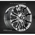 thumbnail image 2 of 17" Silver With Black Inserts 94R Wheel by RBP (Rolling Big Power) 94R-1790-66-12C, 2 of 2