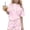 Multicolor b5, variant on Lvshlubb Girls 2 Piece Outfits Floral Printed Short Sleeve Loose Casual Tops and Boyshorts Summer Clothes for Girls Size 3-15