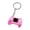 Pink, variant on Stylish Video Game Inspired Keyring Creative Gamepad Keychain Bag Pendant