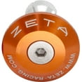 thumbnail image 1 of Zeta 29mm Bar End Plugs, Orange, 1 of 1
