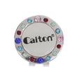 thumbnail image 2 of Rhinestone Alloy Golf Clip & Ball Marker Golf Training Tool, 2 of 5