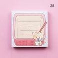 thumbnail image 3 of CAROOTU Self Sticky Notes Colorful Creatives Tearable Self-Stick Pad Notes for Office School Home New, 3 of 7