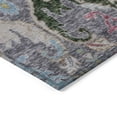 thumbnail image 3 of Addison Rugs Chantille Indoor/Outdoor Transitional Modern Gray Machine Washable Round Rug, 8' x 8', 3 of 8
