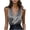 Gray, variant on Qiopertar Satin Camisole for Women V Neck Spaghetti Strap Sleeveless Top Elegant Evening Wear Cocktail Party Night Out Casual Comfy Slip Dress, Gold M